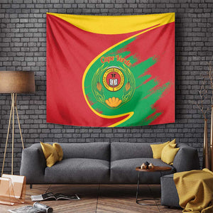 Cape Verde 1975-1992 Tapestry Coat Of Arms Grunge Style