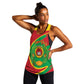 Cape Verde 1975-1992 Women Racerback Tank Coat Of Arms Grunge Style
