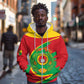 Cape Verde 1975-1992 Zip Hoodie Coat Of Arms Grunge Style