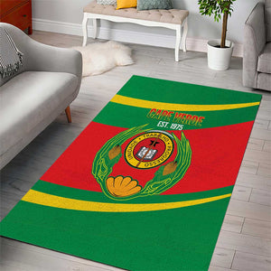 Cape Verde 1975-1992 Area Rug Unidade Trabalho Progresso