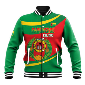 Cape Verde 1975-1992 Baseball Jacket Unidade Trabalho Progresso