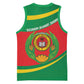 Cape Verde 1975-1992 Basketball Jersey Unidade Trabalho Progresso - African Pride