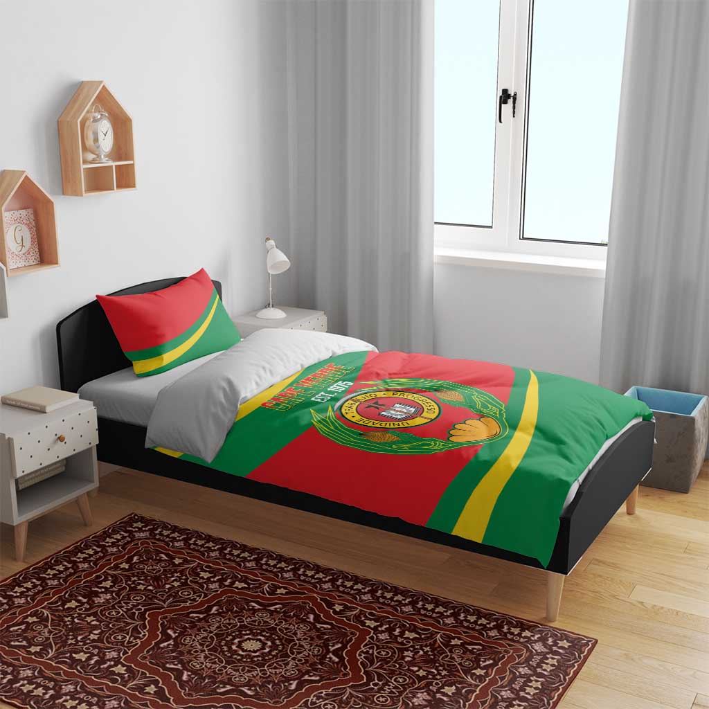 Cape Verde 1975-1992 Bedding Set Unidade Trabalho Progresso