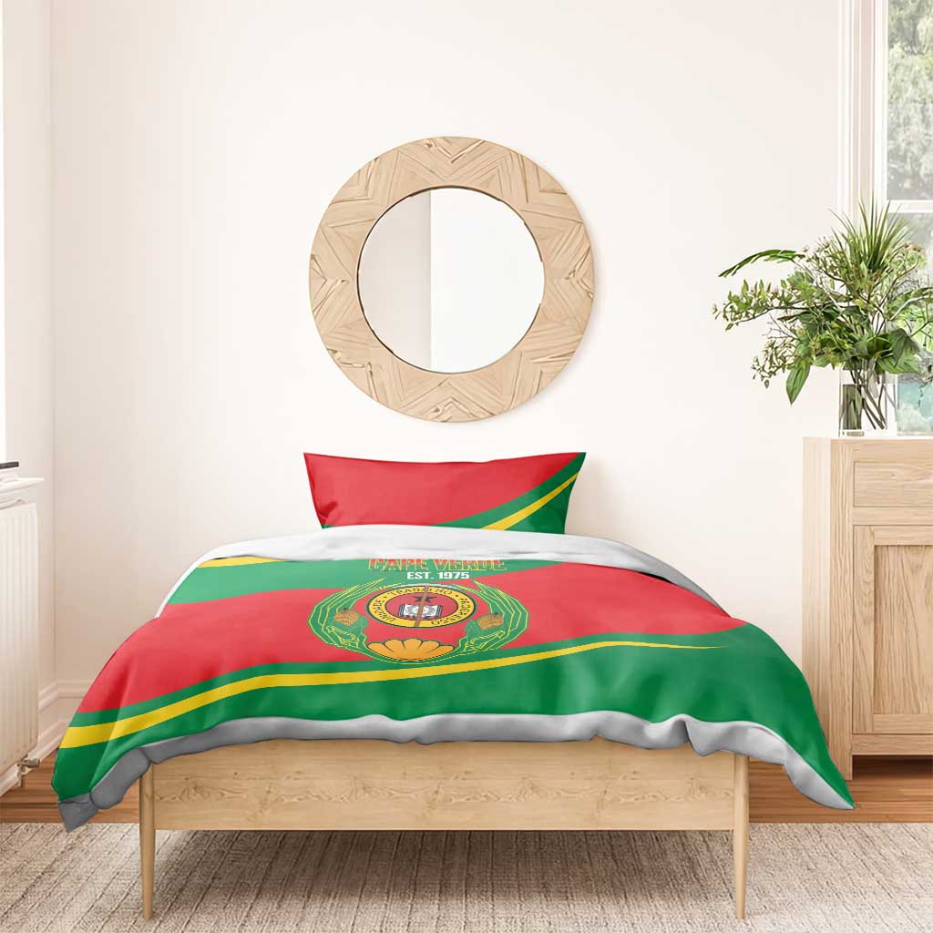 Cape Verde 1975-1992 Bedding Set Unidade Trabalho Progresso