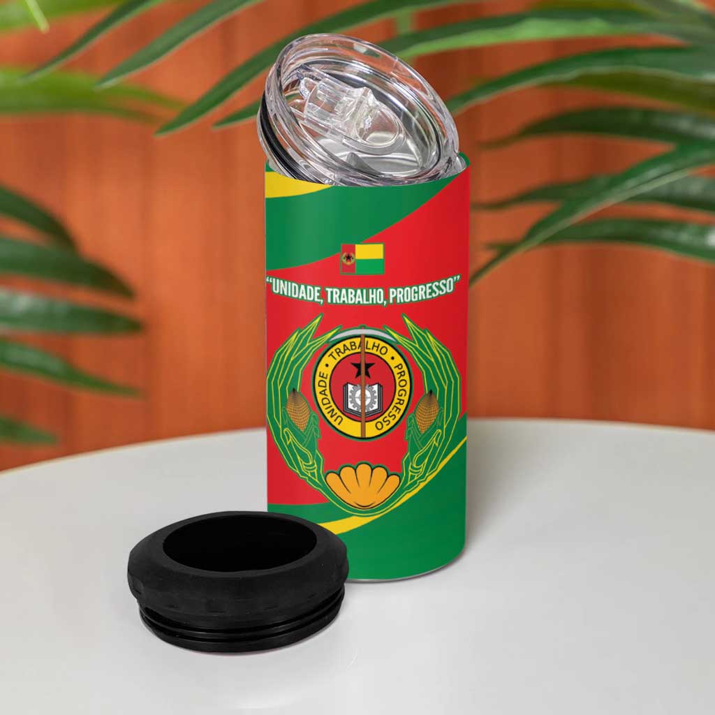 Cape Verde 1975-1992 4 in 1 Can Cooler Tumbler Unidade Trabalho Progresso