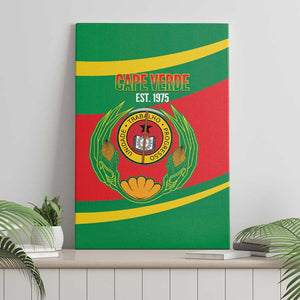 Cape Verde 1975-1992 Canvas Wall Art Unidade Trabalho Progresso