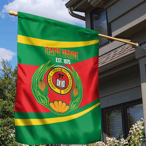 Cape Verde 1975-1992 Garden Flag Unidade Trabalho Progresso