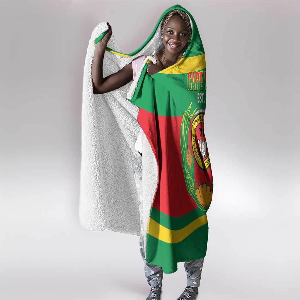 Cape Verde 1975-1992 Hooded Blanket Unidade Trabalho Progresso
