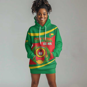 Cape Verde 1975-1992 Hoodie Dress Unidade Trabalho Progresso