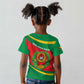 Cape Verde 1975-1992 Kid T shirt Unidade Trabalho Progresso