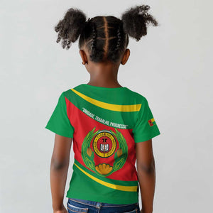Cape Verde 1975-1992 Kid T shirt Unidade Trabalho Progresso