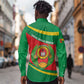 Cape Verde 1975-1992 Long Sleeve Button Shirt Unidade Trabalho Progresso