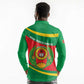 Cape Verde 1975-1992 Long Sleeve Polo Shirt Unidade Trabalho Progresso