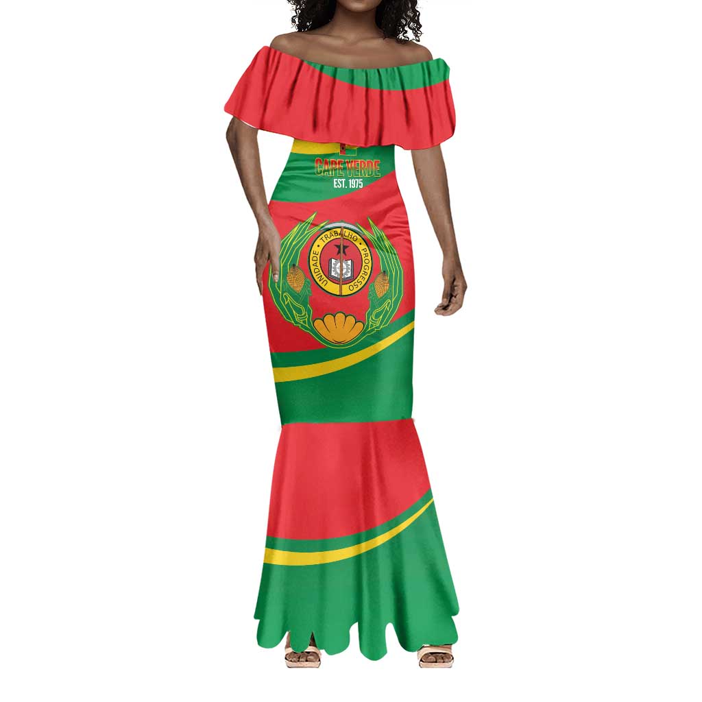 Cape Verde 1975-1992 Mermaid Dress Unidade Trabalho Progresso