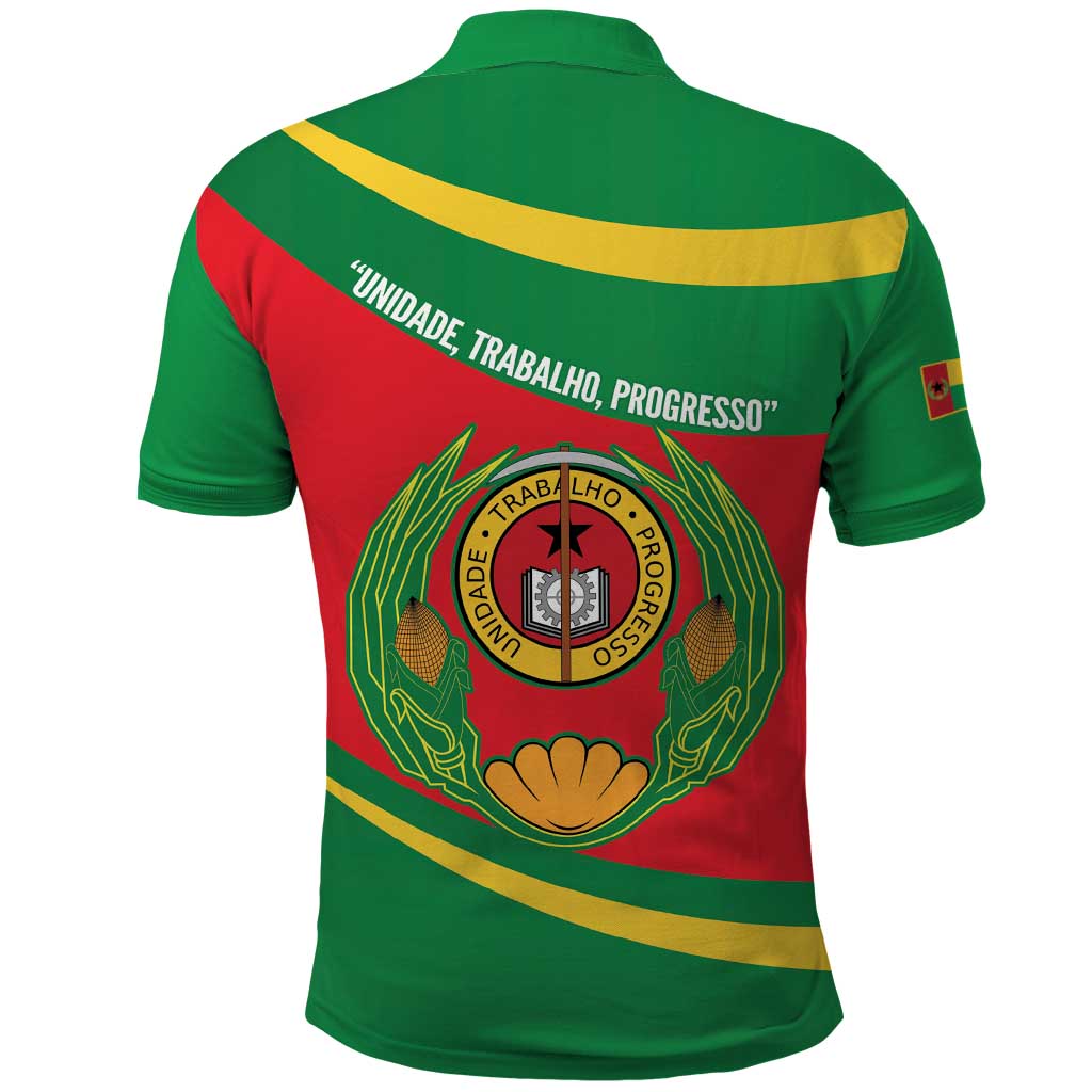 Cape Verde 1975-1992 Polo Shirt Unidade Trabalho Progresso