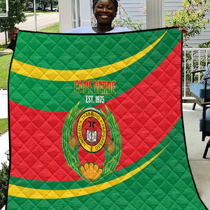 Cape Verde 1975-1992 Quilt Unidade Trabalho Progresso