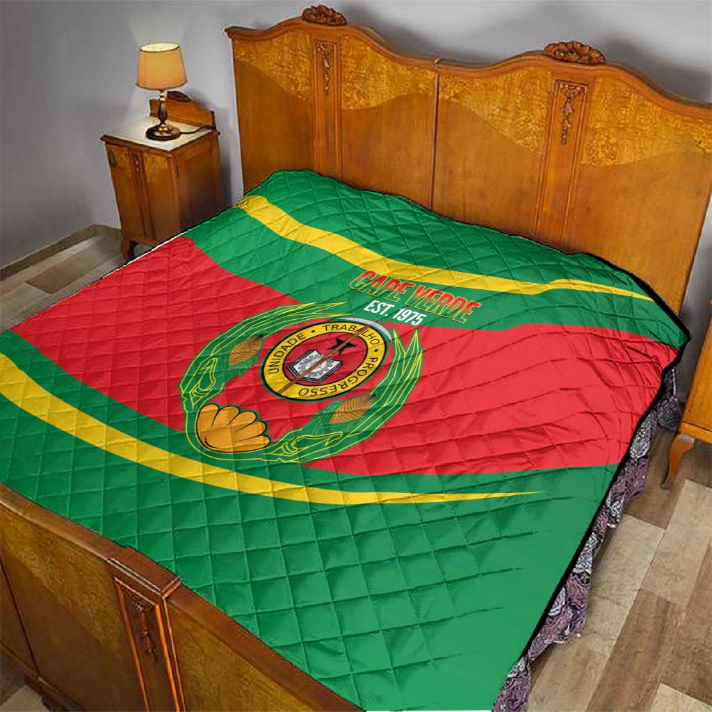 Cape Verde 1975-1992 Quilt Unidade Trabalho Progresso