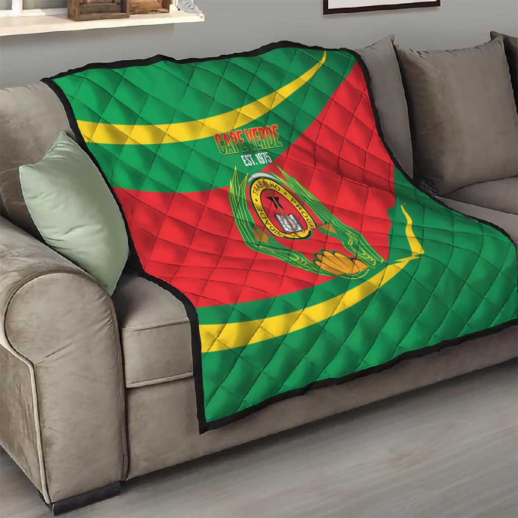 Cape Verde 1975-1992 Quilt Unidade Trabalho Progresso