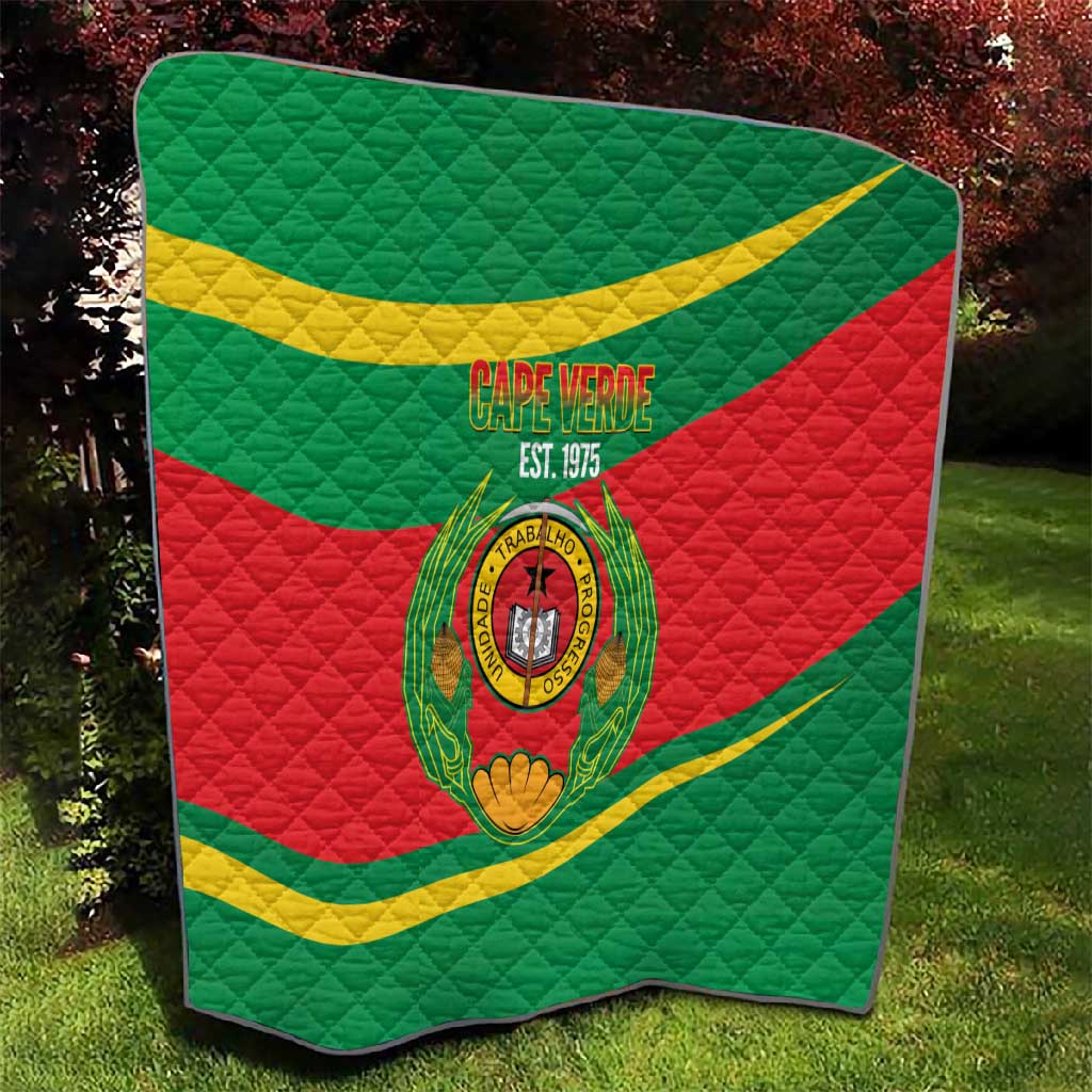 Cape Verde 1975-1992 Quilt Unidade Trabalho Progresso
