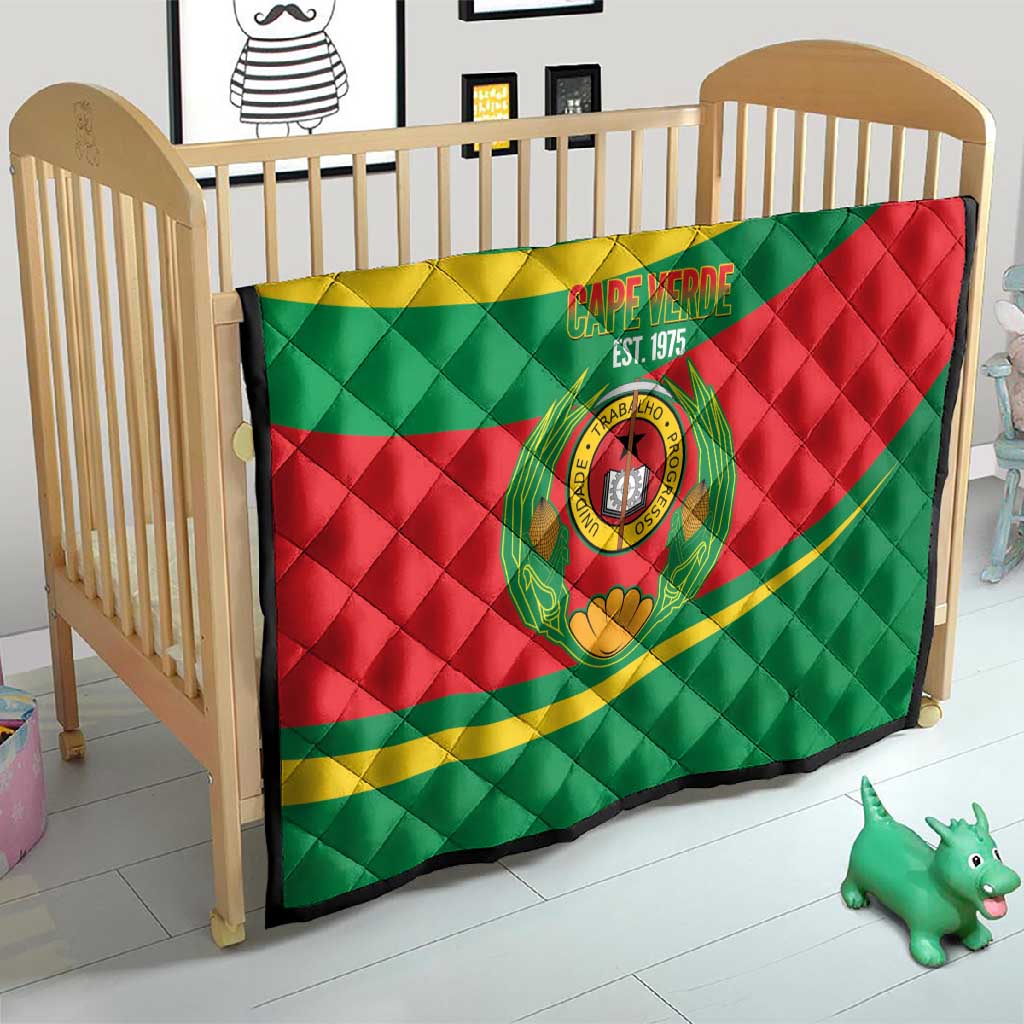 Cape Verde 1975-1992 Quilt Unidade Trabalho Progresso