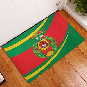 Cape Verde 1975-1992 Rubber Doormat Unidade Trabalho Progresso