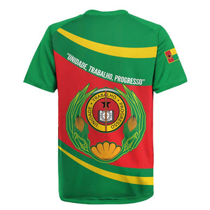 Cape Verde 1975-1992 Rugby Jersey Unidade Trabalho Progresso