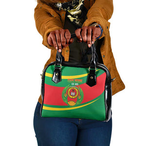Cape Verde 1975-1992 Shoulder Handbag Unidade Trabalho Progresso