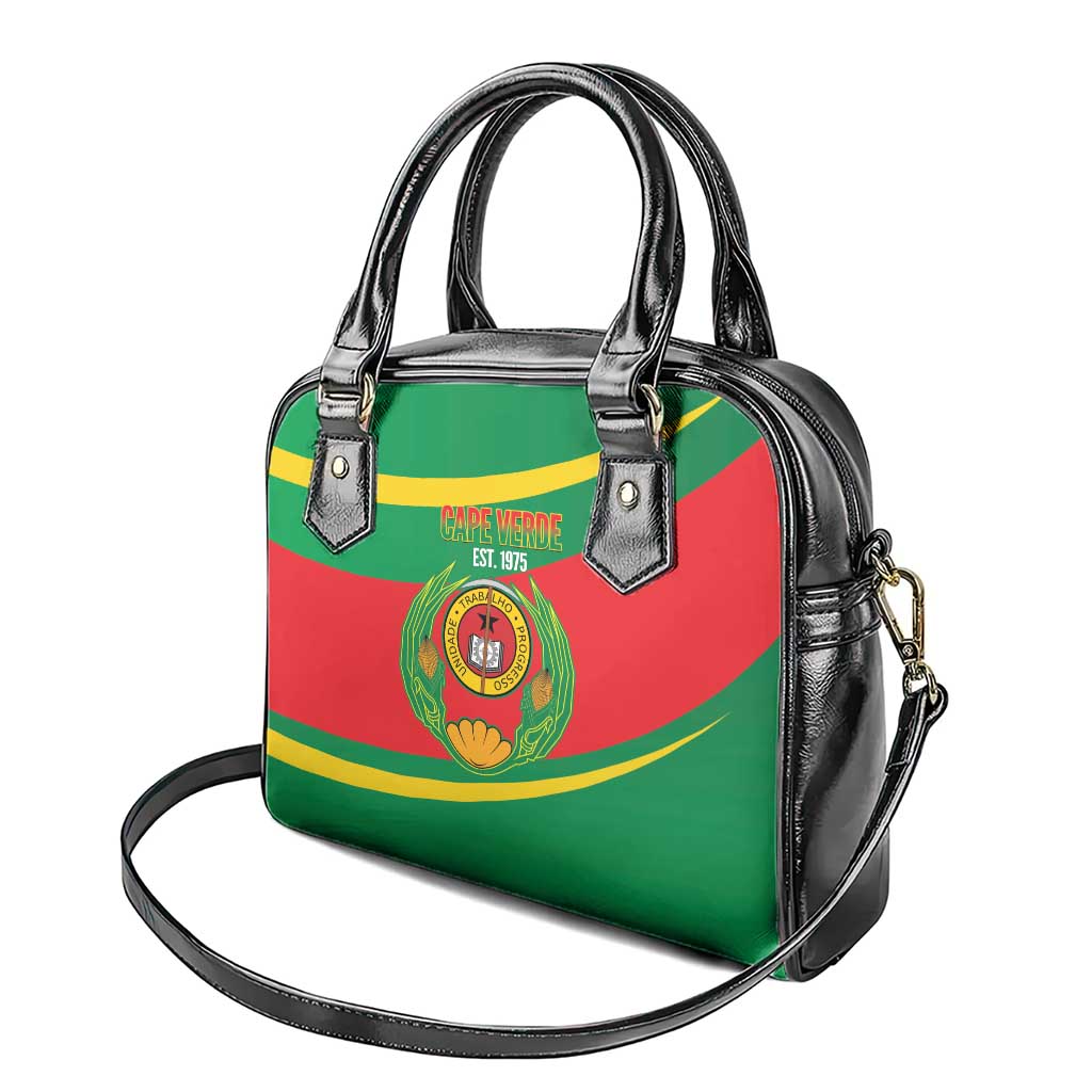 Cape Verde 1975-1992 Shoulder Handbag Unidade Trabalho Progresso