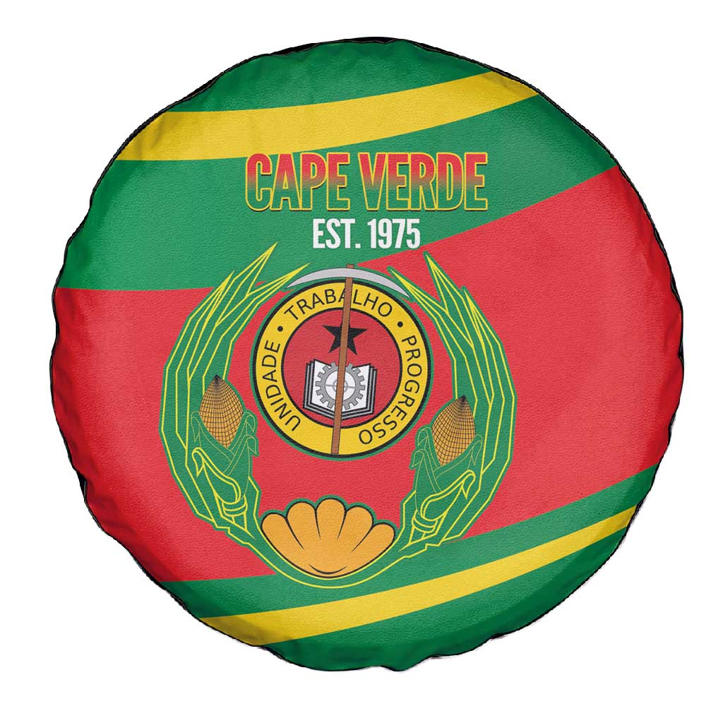 Cape Verde 1975-1992 Spare Tire Cover Unidade Trabalho Progresso