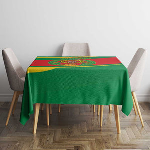 Cape Verde 1975-1992 Tablecloth Unidade Trabalho Progresso