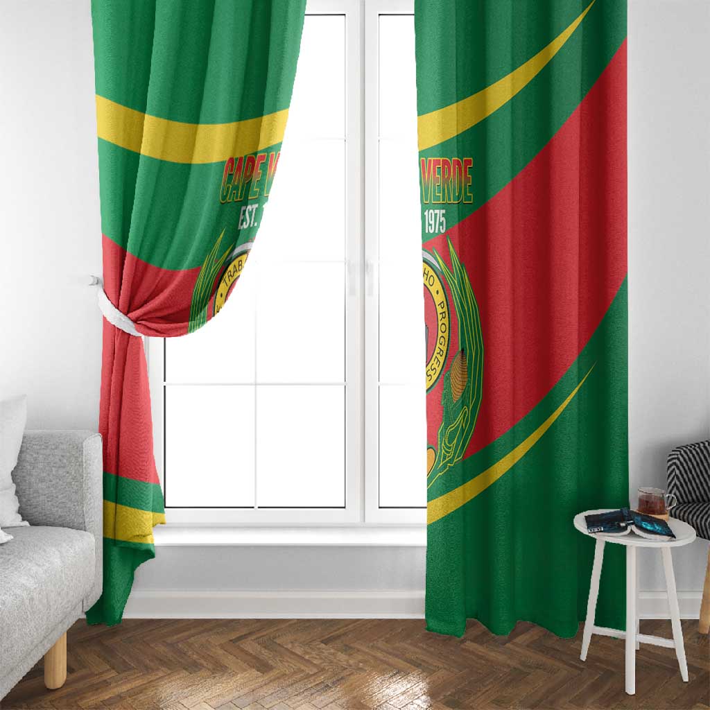 Cape Verde 1975-1992 Window Curtain Unidade Trabalho Progresso