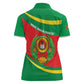 Cape Verde 1975-1992 Women Polo Shirt Unidade Trabalho Progresso