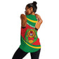 Cape Verde 1975-1992 Women Racerback Tank Unidade Trabalho Progresso