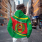 Cape Verde 1975-1992 Zip Hoodie Unidade Trabalho Progresso