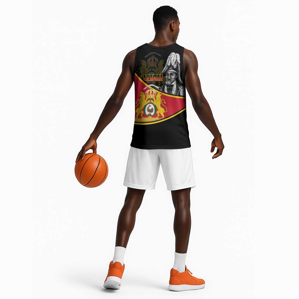 First Empire Of Haiti 1804-1806 Basketball Jersey Jean-Jacques Dessalines Liberte ou la Mort! - African Pride