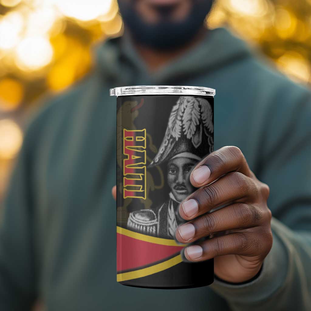First Empire Of Haiti 1804-1806 4 in 1 Can Cooler Tumbler Jean-Jacques Dessalines Liberte ou la Mort!