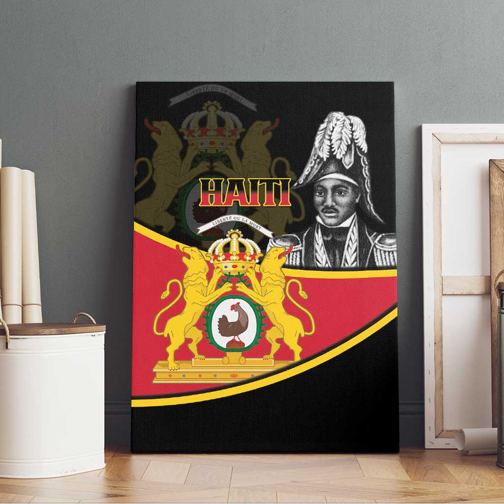 First Empire Of Haiti 1804-1806 Canvas Wall Art Jean-Jacques Dessalines Liberte ou la Mort!