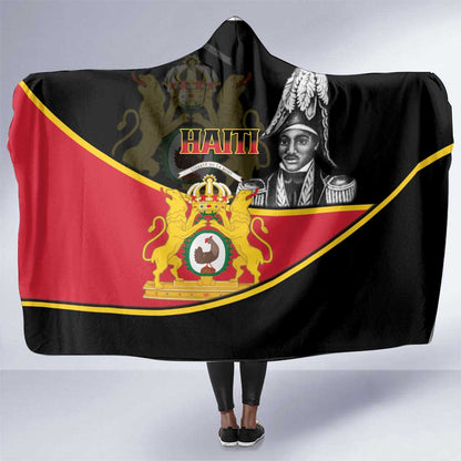 First Empire Of Haiti 1804-1806 Hooded Blanket Jean-Jacques Dessalines Liberte ou la Mort!