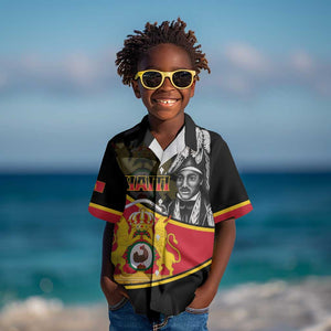 First Empire Of Haiti 1804-1806 Kid Hawaiian Shirt Jean-Jacques Dessalines Liberte ou la Mort!