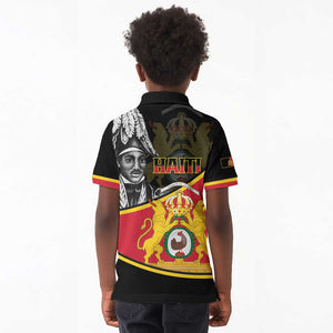 First Empire Of Haiti 1804-1806 Kid Polo Shirt Jean-Jacques Dessalines Liberte ou la Mort!