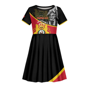 First Empire Of Haiti 1804-1806 Kid Short Sleeve Dress Jean-Jacques Dessalines Liberte ou la Mort!