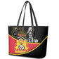 First Empire Of Haiti 1804-1806 Leather Tote Bag Jean-Jacques Dessalines Liberte ou la Mort!