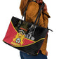 First Empire Of Haiti 1804-1806 Leather Tote Bag Jean-Jacques Dessalines Liberte ou la Mort!