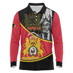 First Empire Of Haiti 1804-1806 Long Sleeve Polo Shirt Jean-Jacques Dessalines Liberte ou la Mort!