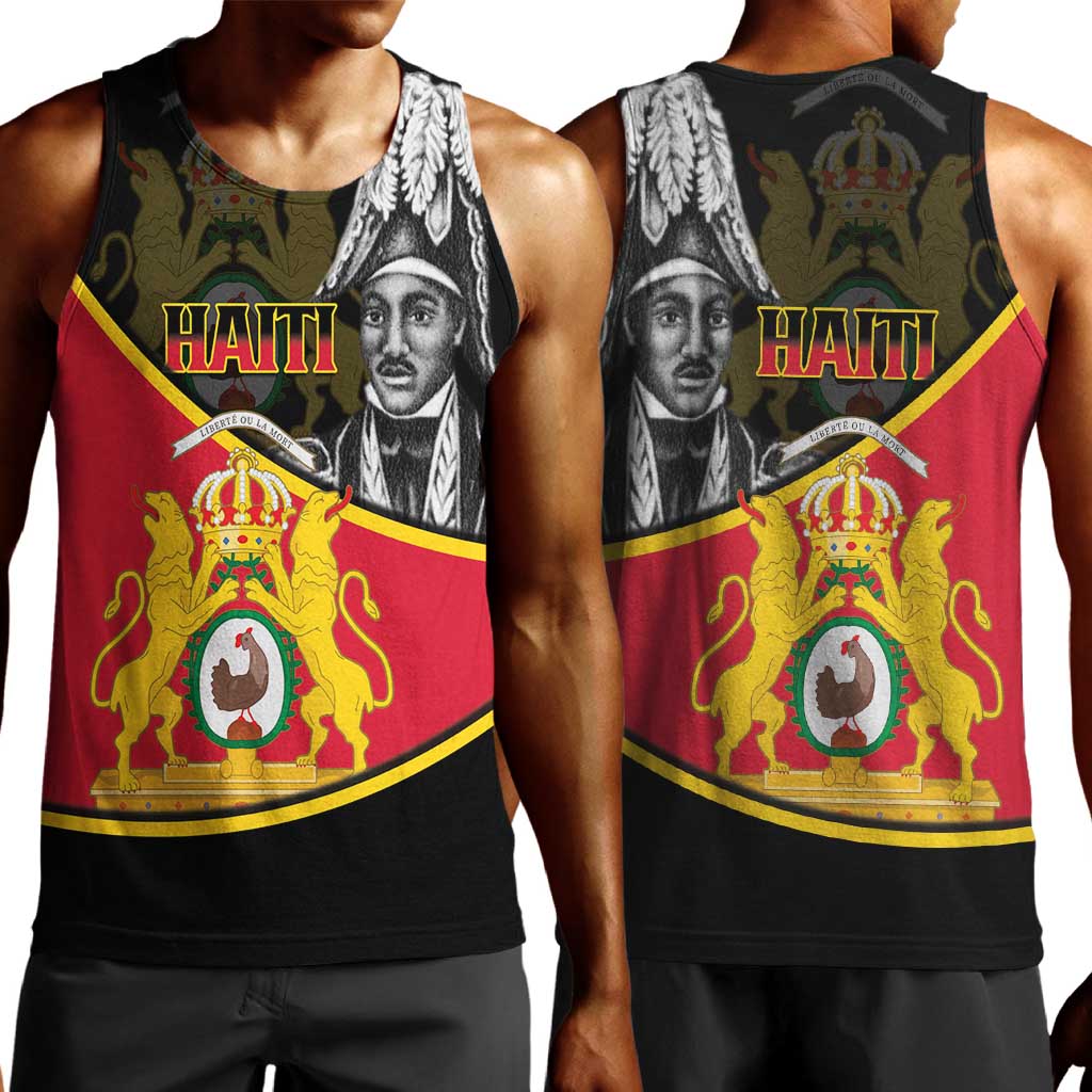 First Empire Of Haiti 1804-1806 Men Tank Top Jean-Jacques Dessalines Liberte ou la Mort!
