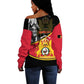 First Empire Of Haiti 1804-1806 Off Shoulder Sweater Jean-Jacques Dessalines Liberte ou la Mort!