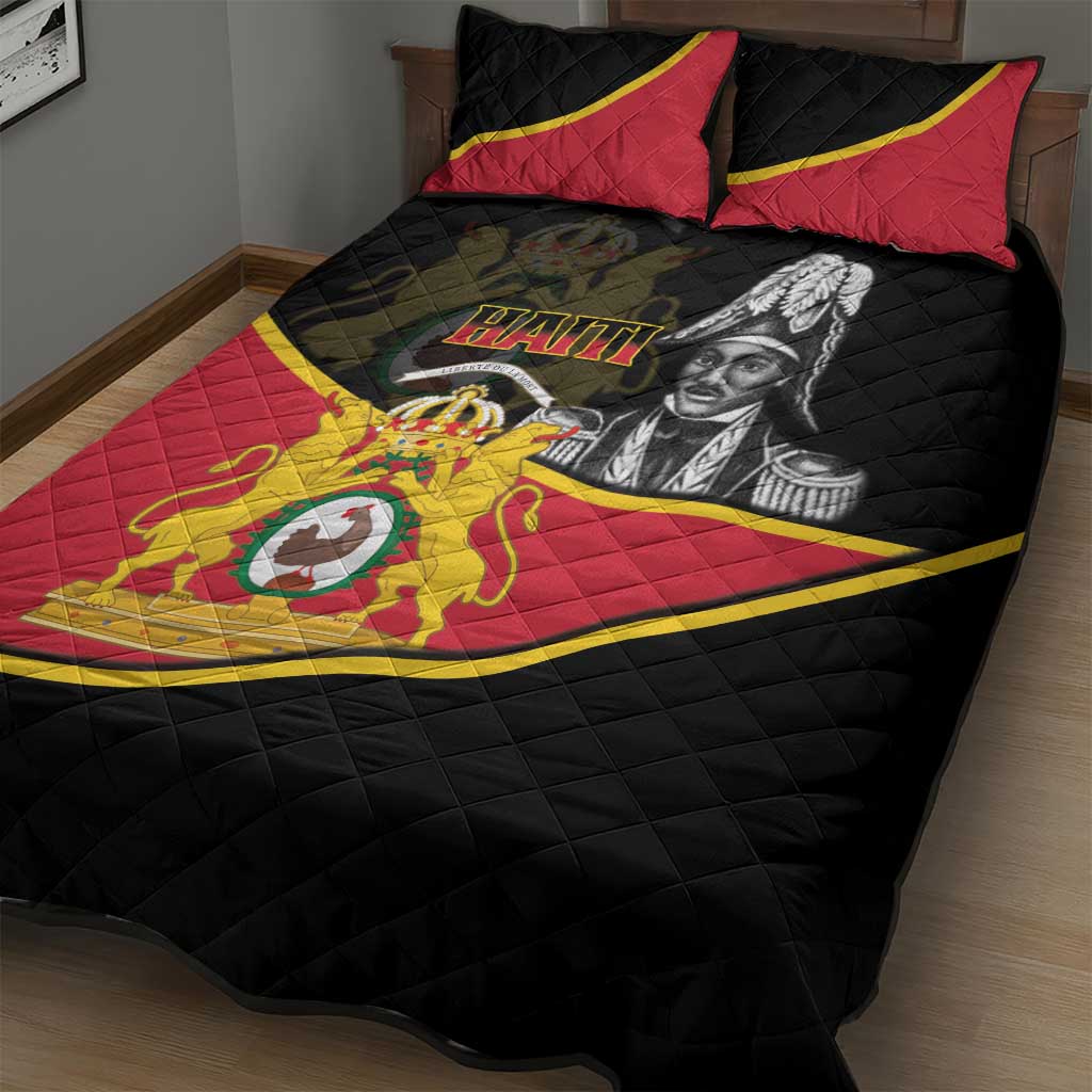 First Empire Of Haiti 1804-1806 Quilt Bed Set Jean-Jacques Dessalines Liberte ou la Mort!