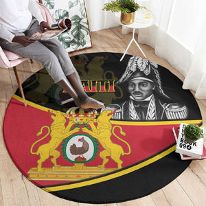 First Empire Of Haiti 1804-1806 Round Carpet Jean-Jacques Dessalines Liberte ou la Mort!