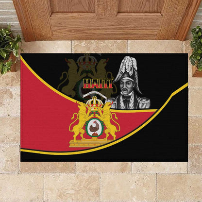 First Empire Of Haiti 1804-1806 Rubber Doormat Jean-Jacques Dessalines Liberte ou la Mort!
