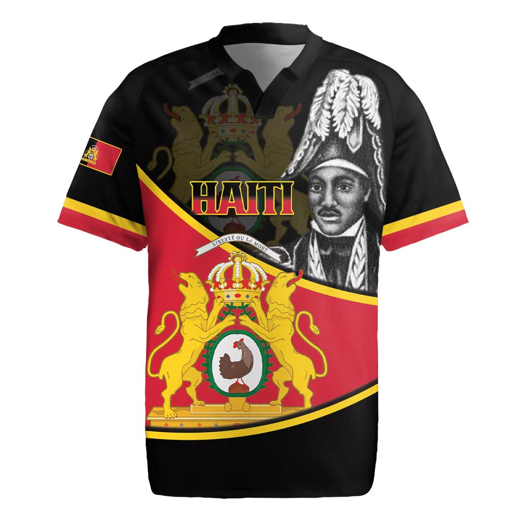 First Empire Of Haiti 1804-1806 Rugby Jersey Jean-Jacques Dessalines Liberte ou la Mort!